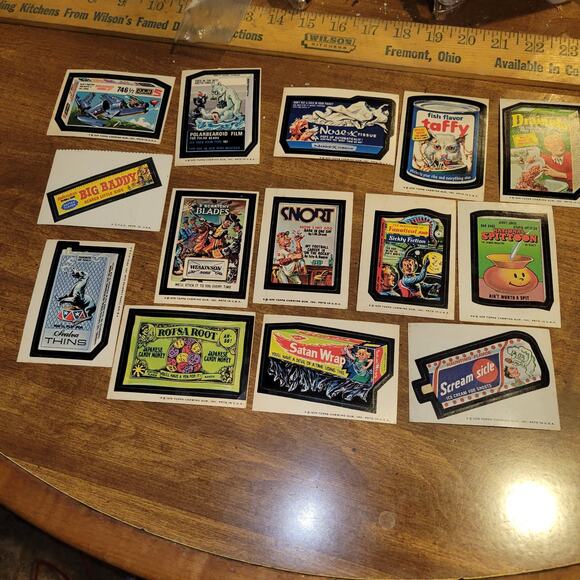 Wacky Packages (Various) 14 Card Lot‎ No Duplicates